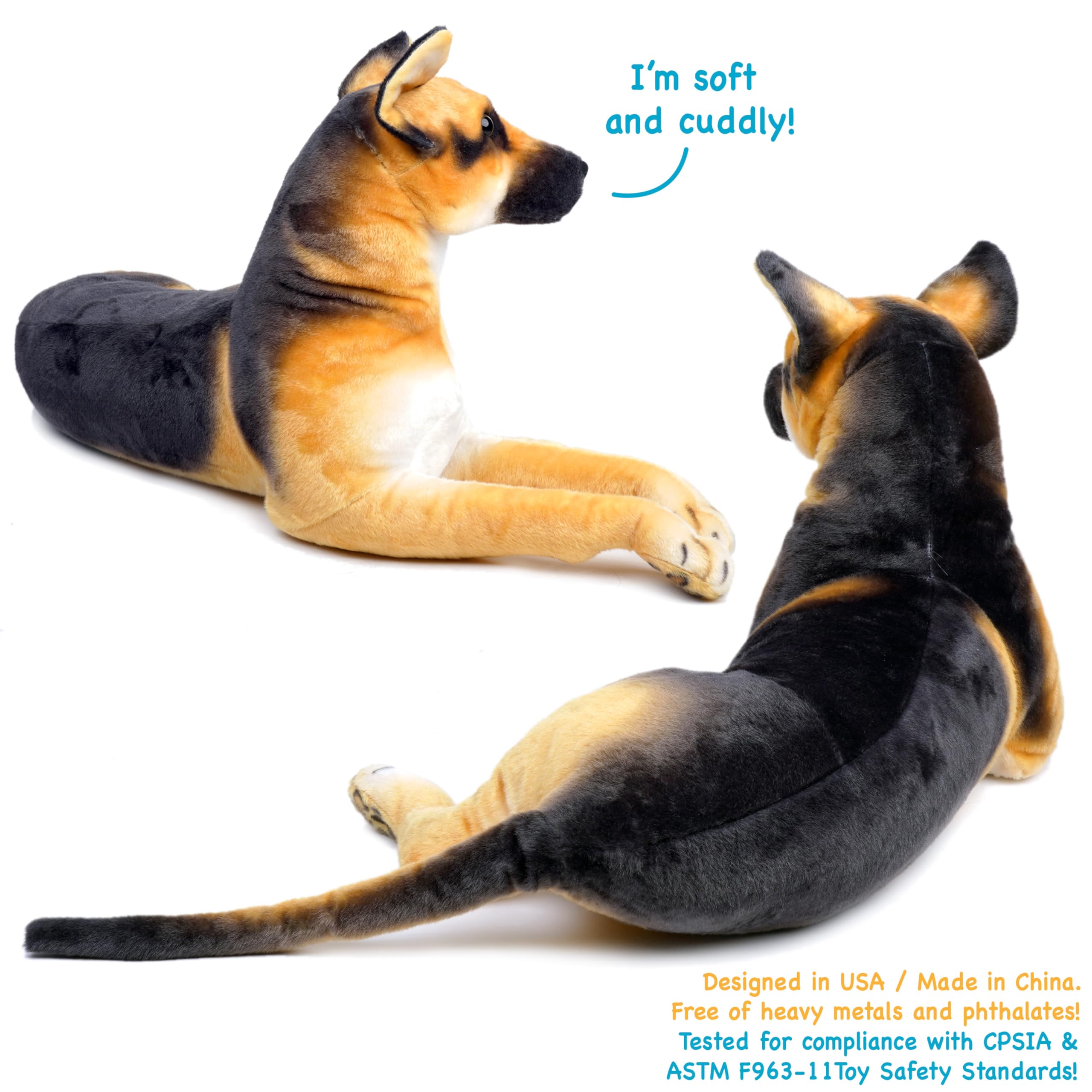 Amazon.com: TigerHart Hilde The German Shepherd - 34 Inch (Tail