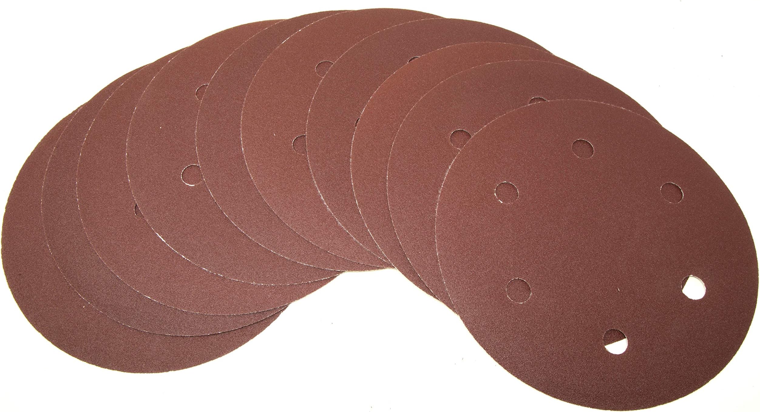 WEN DW240SP Drywall Sander 240-Grit Hook and Loop 9-Inch Sandpaper, 10-Pack