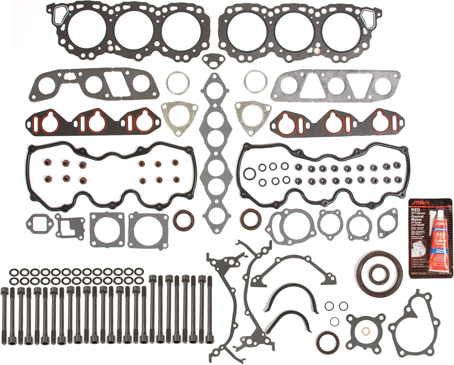 Evergreen FSHB3014 Full Gasket Set Head Bolt
