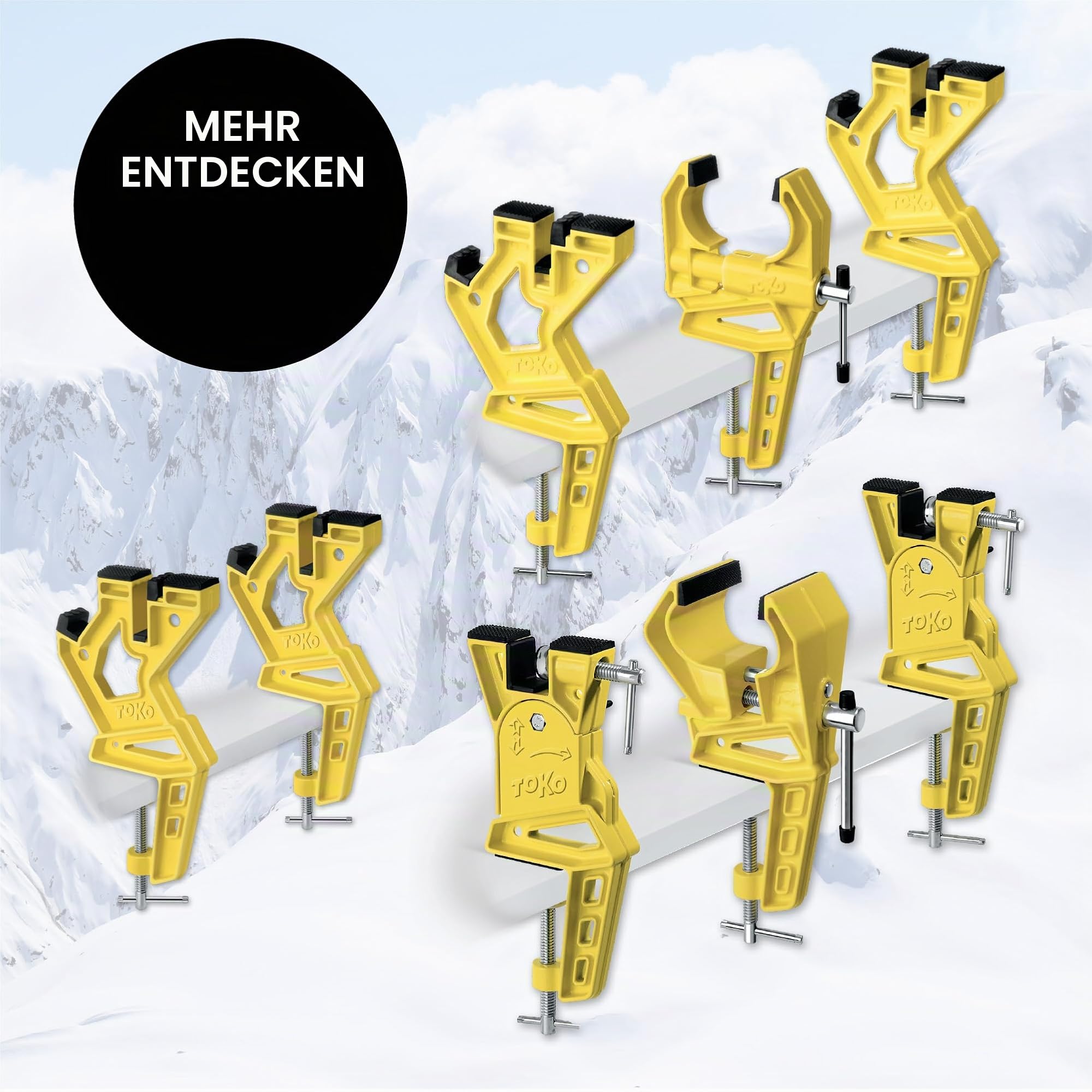 TOKO Ski Vise Freeride