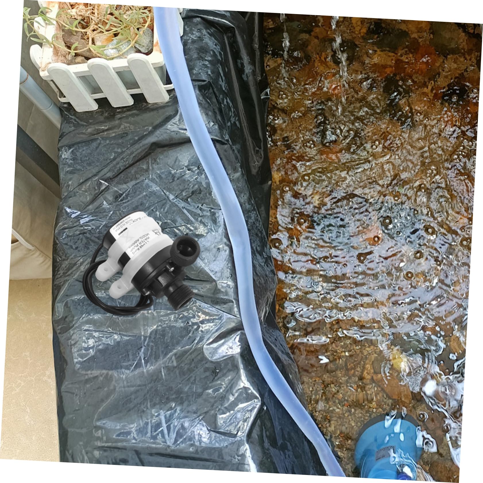 ibasenice Pompa Sommergibile Dc Senza Spazzole Per Laghetto Acquario Fontana Per Coltivazione Circolazione Micropompa Per Acqua Interfaccia Filettata