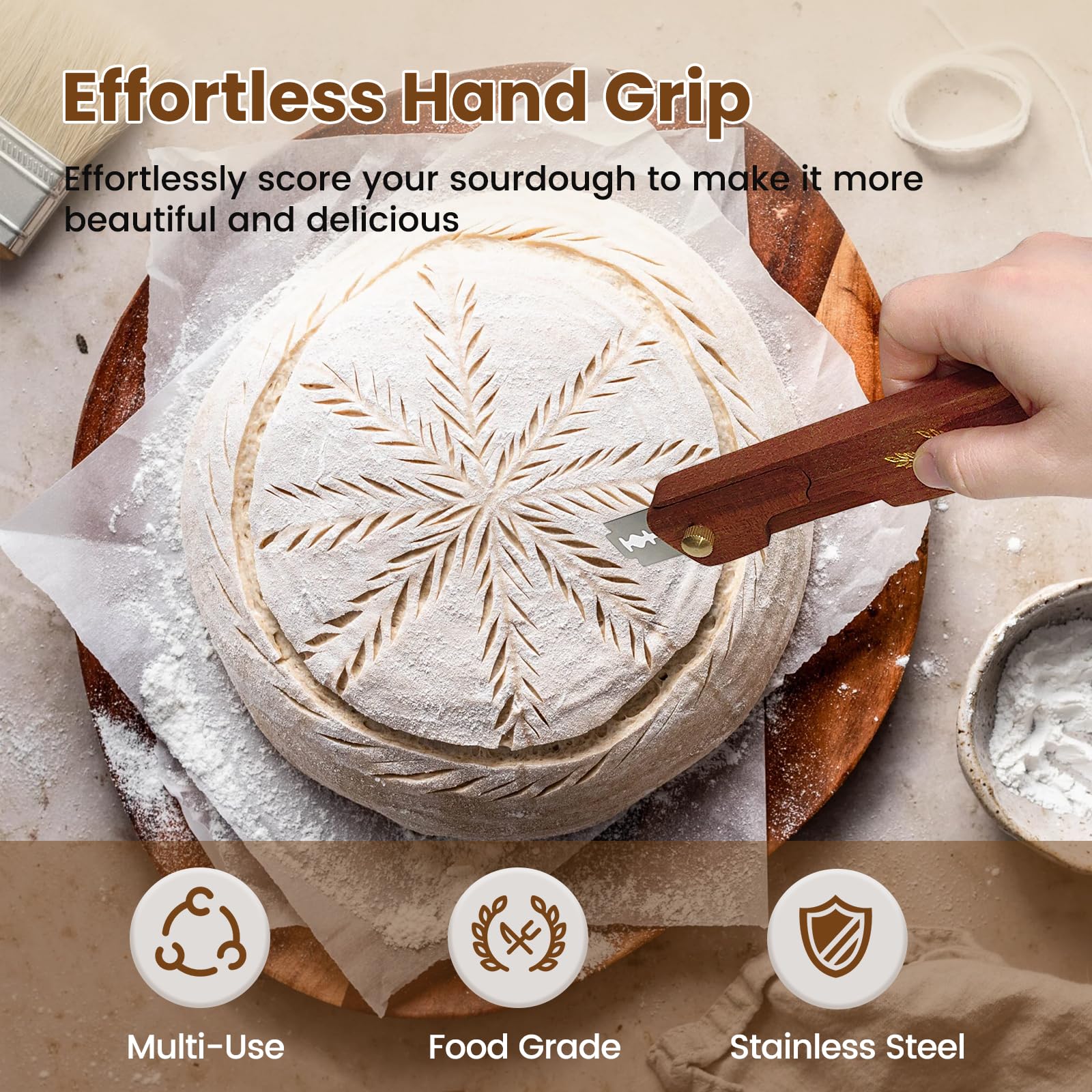 Sourdough Bread Lame - Scoring Tool for Bakers -3