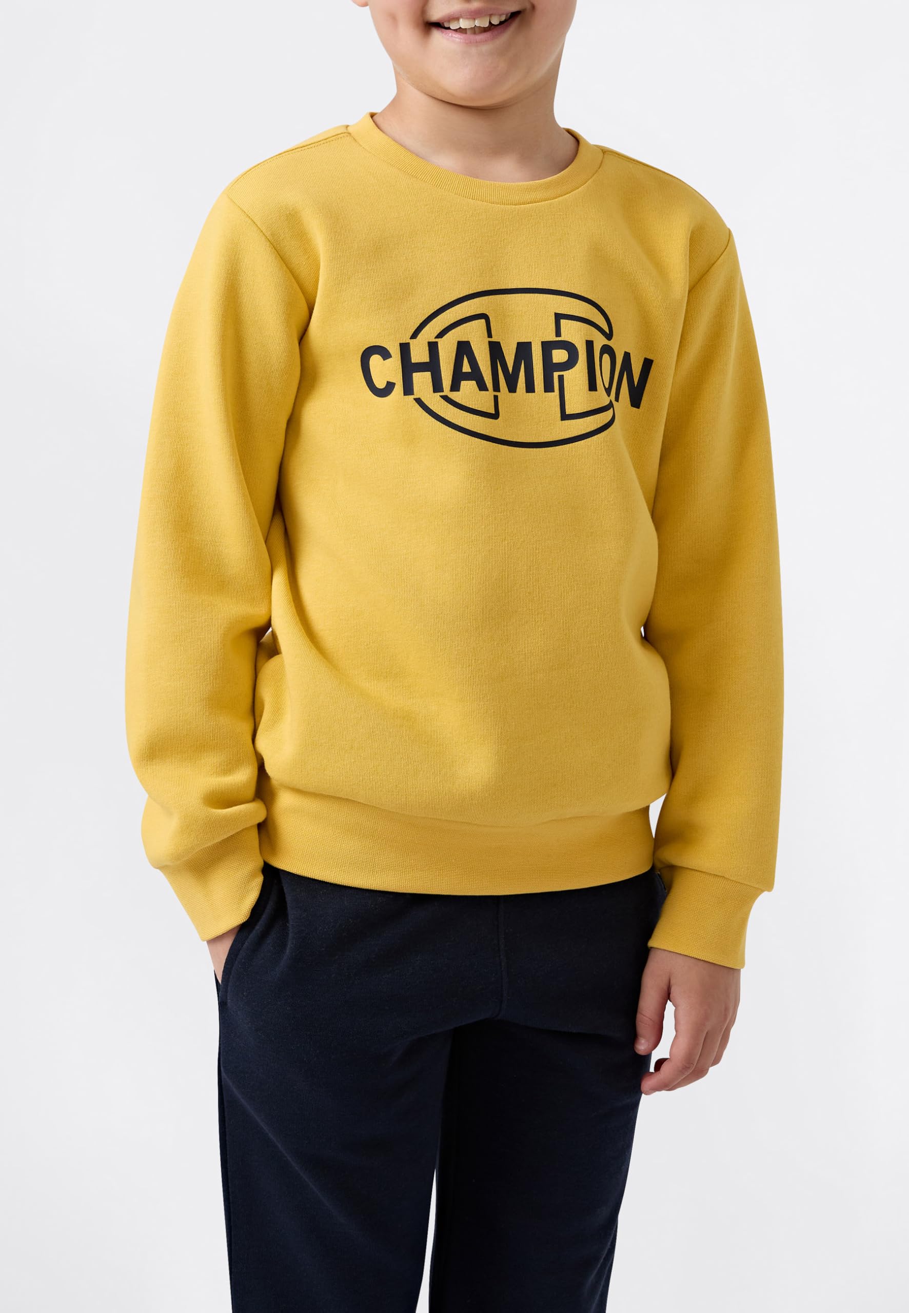 Image secondaire de Survêtement à col rond Champion Legacy pour garçon - Jaune - Taille XXS