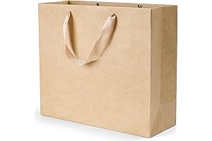 MOXARYSU Dark Brown Gift Bags