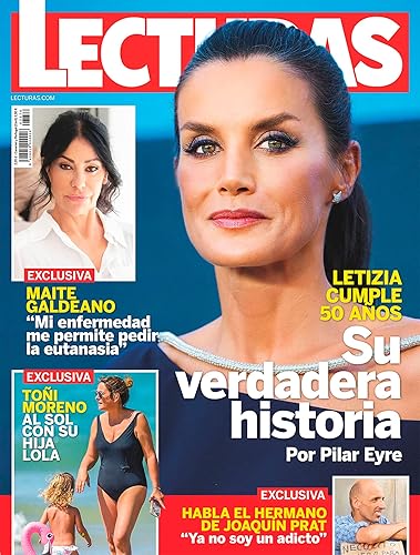 Lecturas #3676  LETIZIA CUMPLE 50 AÑOS (Spanish Edition)