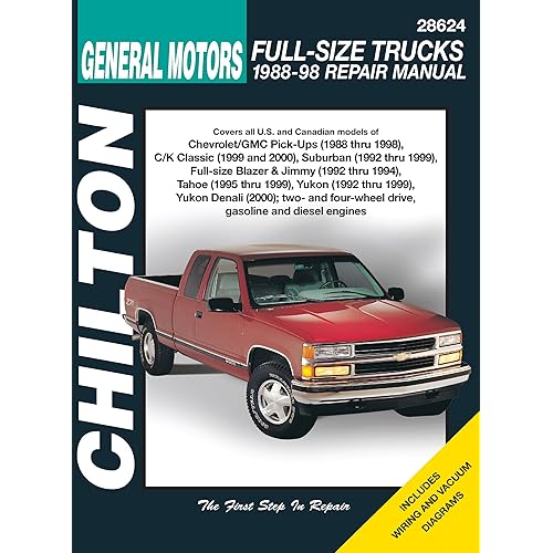 General Motors Full-Size Trucks, 1988-98, Repair Manual (Chilton Automotive Books)