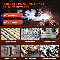 Vista 7 de Siasky Mini máquina de soldar, máquina de soldadura mejorada de 110 V, soldador portátil MMA-250A, soldador inversor IGBT con arranque en caliente