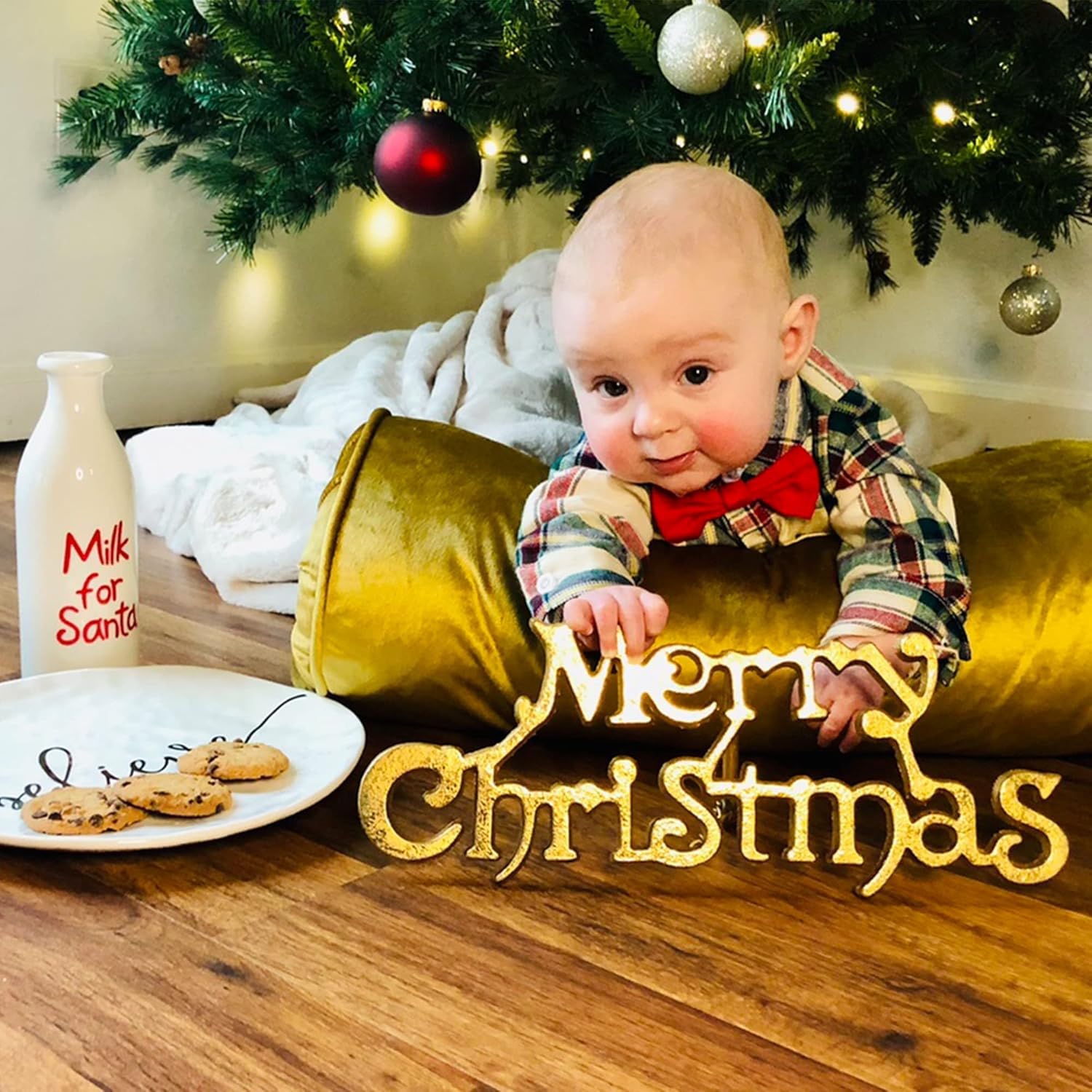 BIG ELEPHANT Baby Boys St Patricks Day Outfit, Button Down Dress Shirt with Bowtie