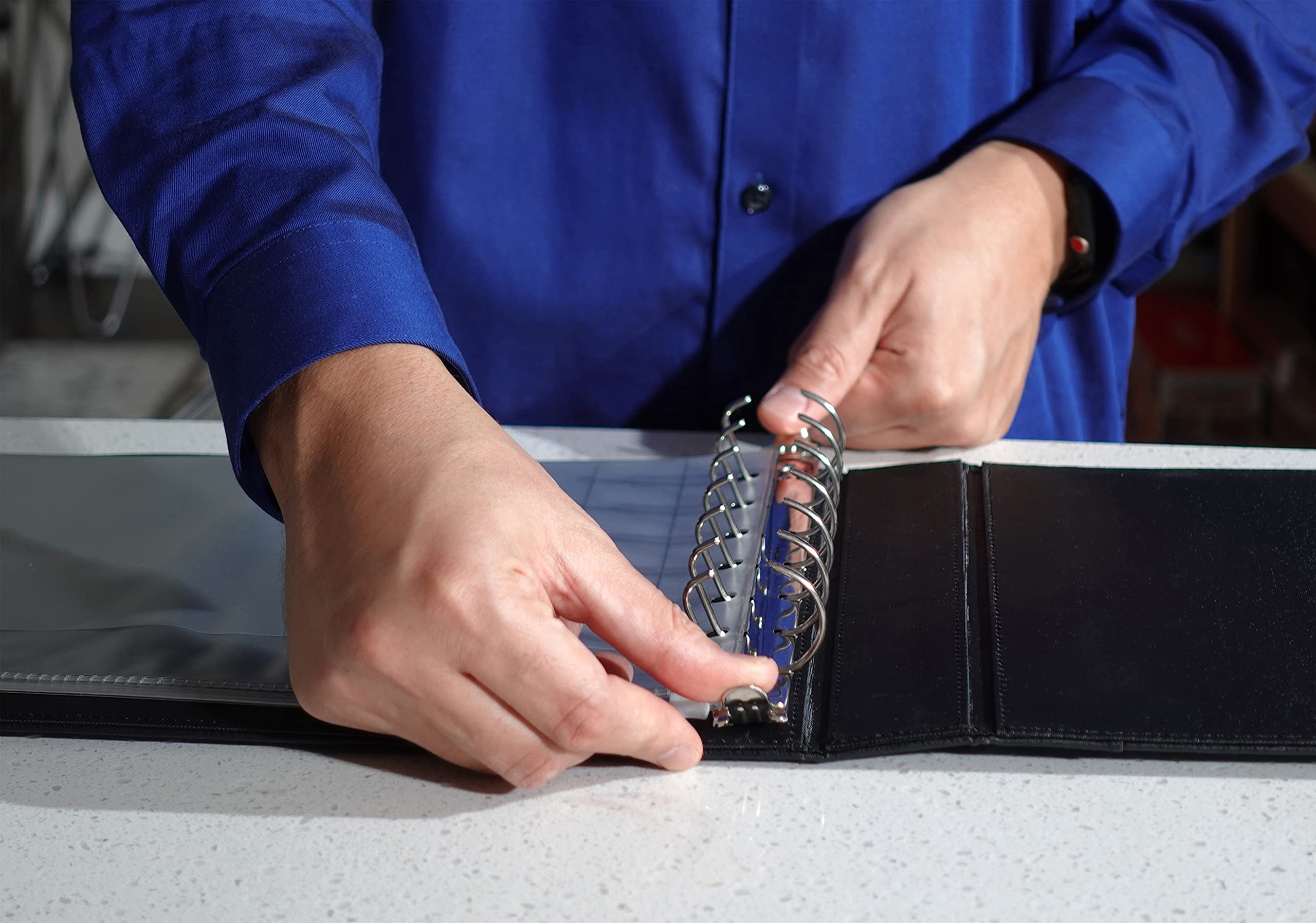 Amazon | Gold Seal 7リング エグゼクティブチェックバインダー