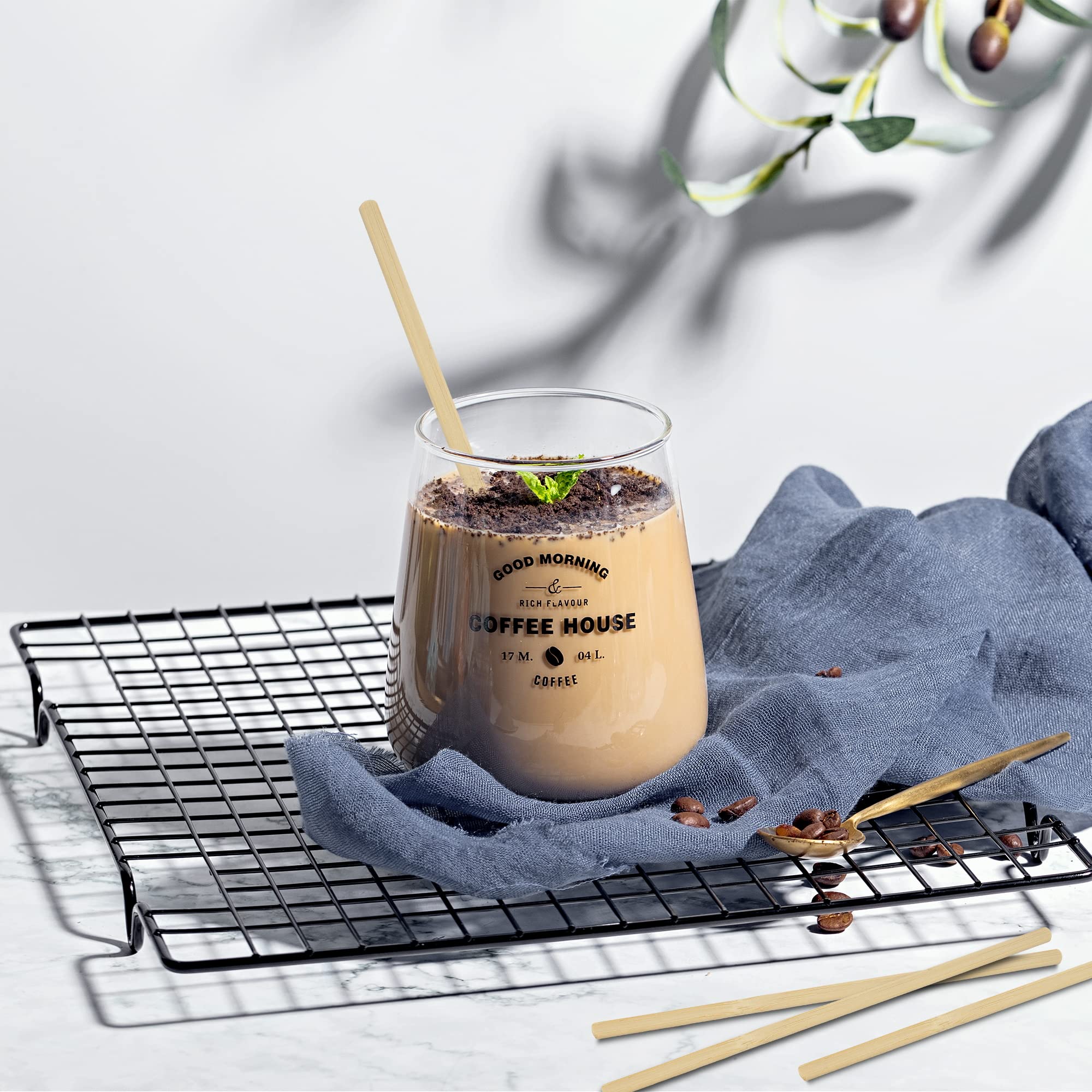 Bamboo Coffee Stirrers - 500 Pack -9