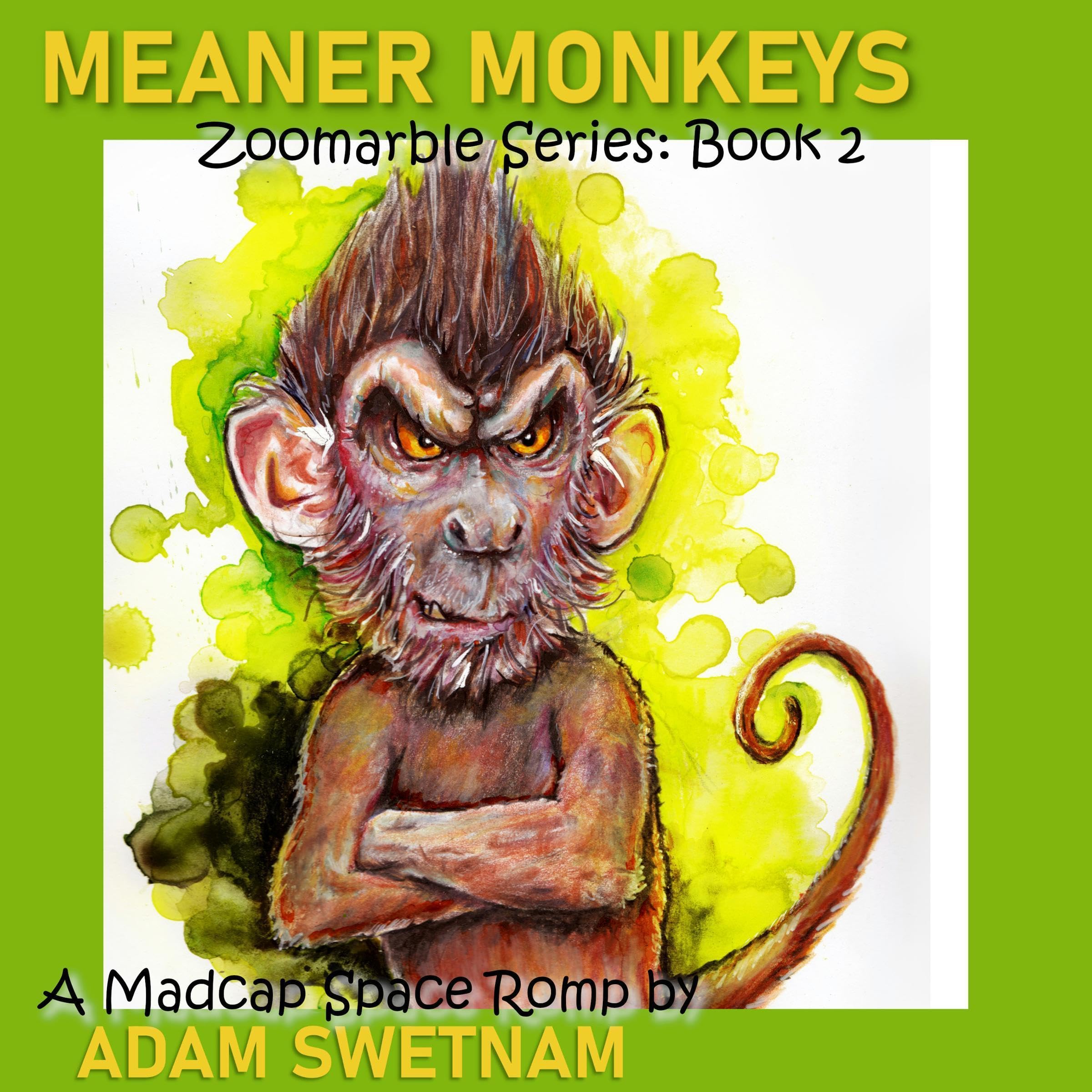 Cover art for Meaner Monkeys