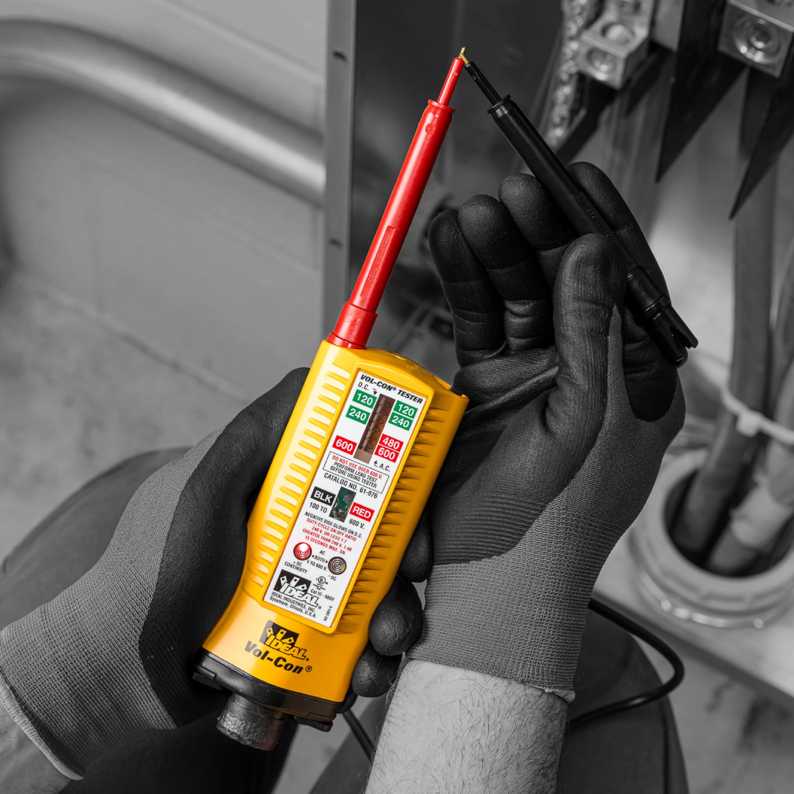 Ideal Electrical 61-076 Vol-Con Solenoid Voltage Testers, Continuity Tester — Amazon image 7