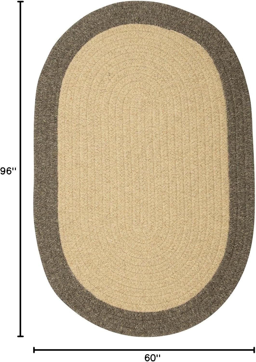 Hudson Rugs, 5' x 8', Beige