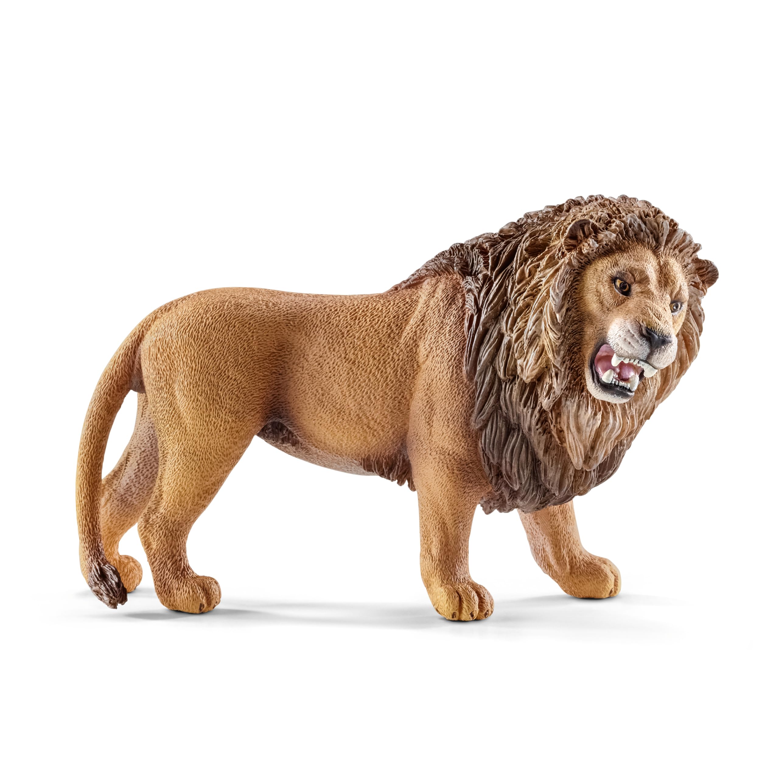 SCHLEICH 14726 Lion, roaring Wild Life Toy Figurine for children aged 3-8 Years