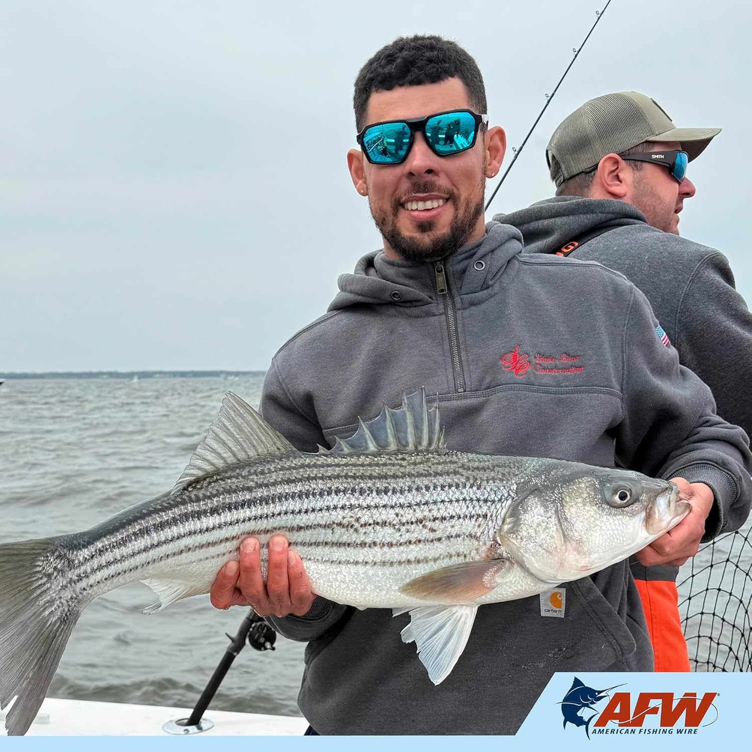 AFW Stainless Steel Ball Bearing Swivels with Double Welded Rings - Patented Bullet Shape, Gun Metal Finish, Up to 890 lb Test, Dual Rotation Fishing Swivels, Fishing Tackle, Fishing Swivels & Snaps