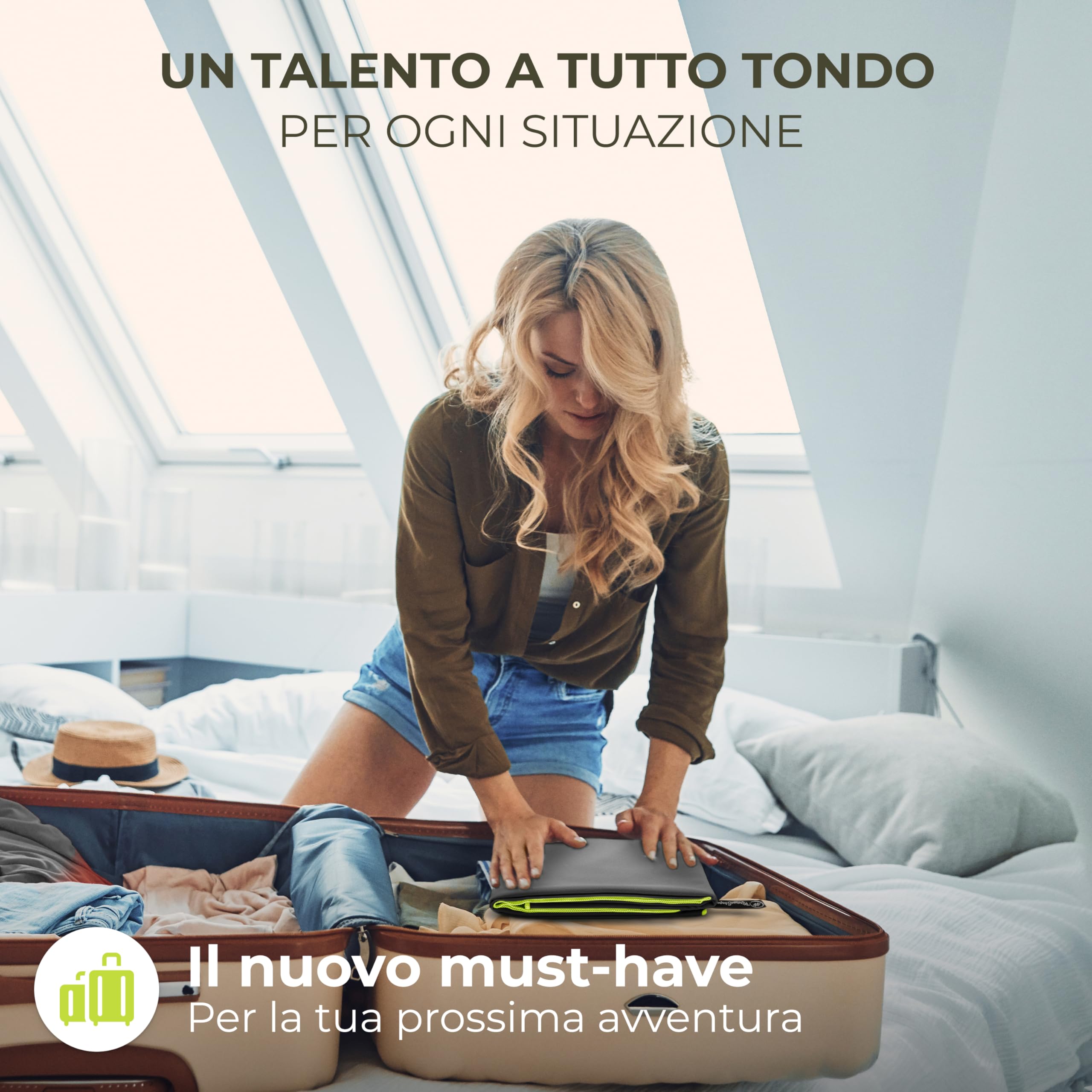 NirvanaShape Asciugamano Microfibra | 14 colori | 8 taglie | Asciugatura Rapida, Leggero, Assorbente | Asciugamano da Viaggio/Asciugamano da Bagno | Ideale per Viaggi, Spiaggia, Yoga, Sauna