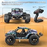 RC Voitures pour adultes & Les garçons, 1:14 Desert 4WD hors route RC Camion à grande vitesse 40 km/h, 4x4 Télécommande avec 2 Remboursé 1300mAh Batteries et 2 Ensembles de pneus