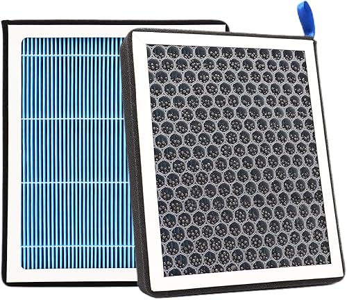 CF12157 Filtro de aire de cabina con carbón activado para Toyota Camry Avalon C-HR Corolla Highlander RAV4 Prius Sienna Venza, Lexus ES250 ES350