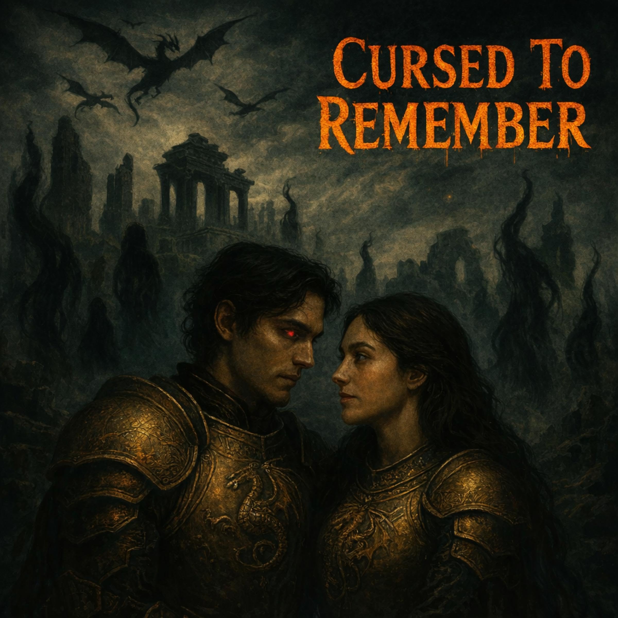 Cover art for Cursed to Remember