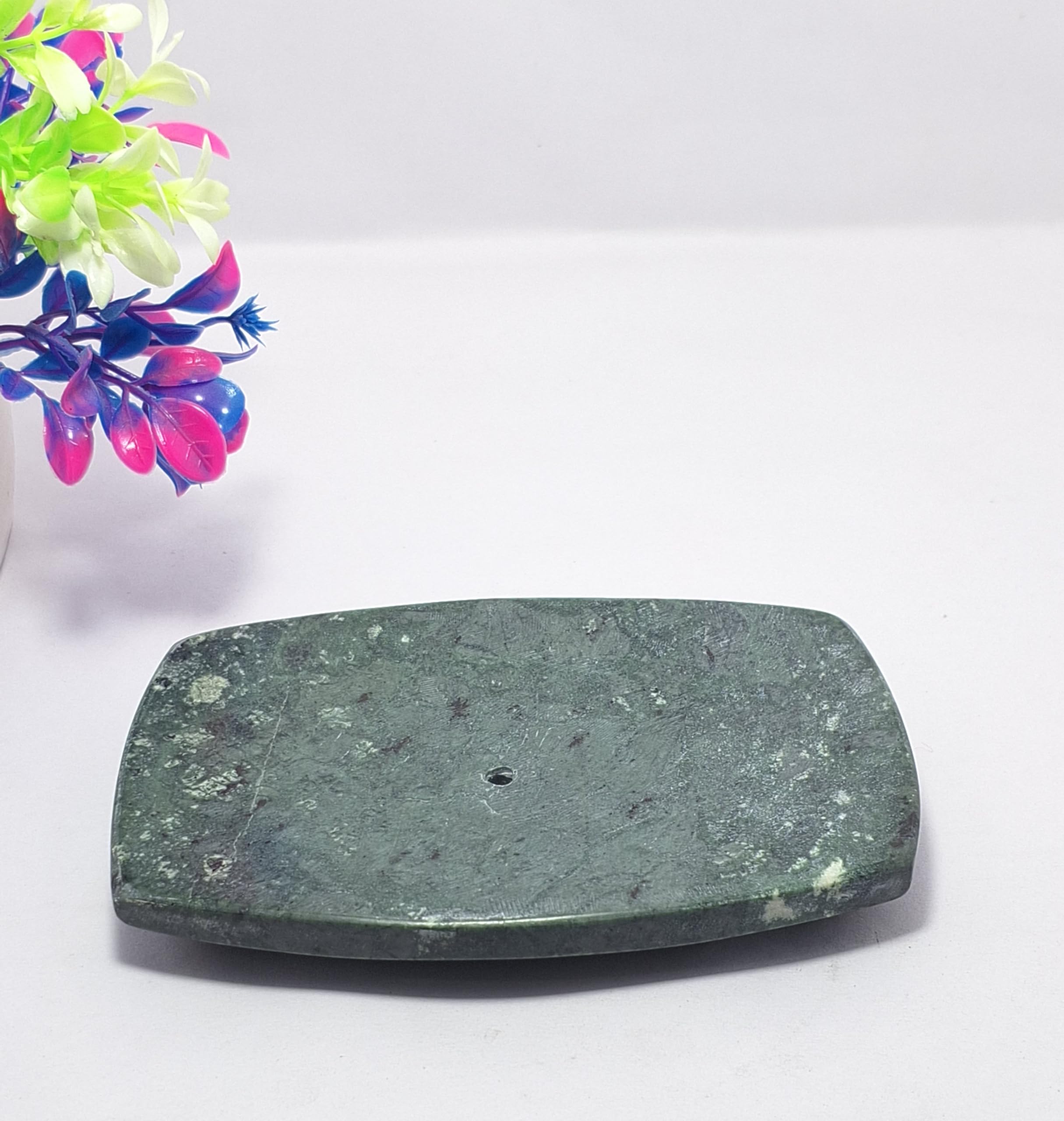 TEJASWI Craft Green Marble soap Dish Size : 14�9.5cm with use in Bathroom (B0CPCFHB8W) Amazon Price History, Amazon Price Tracker