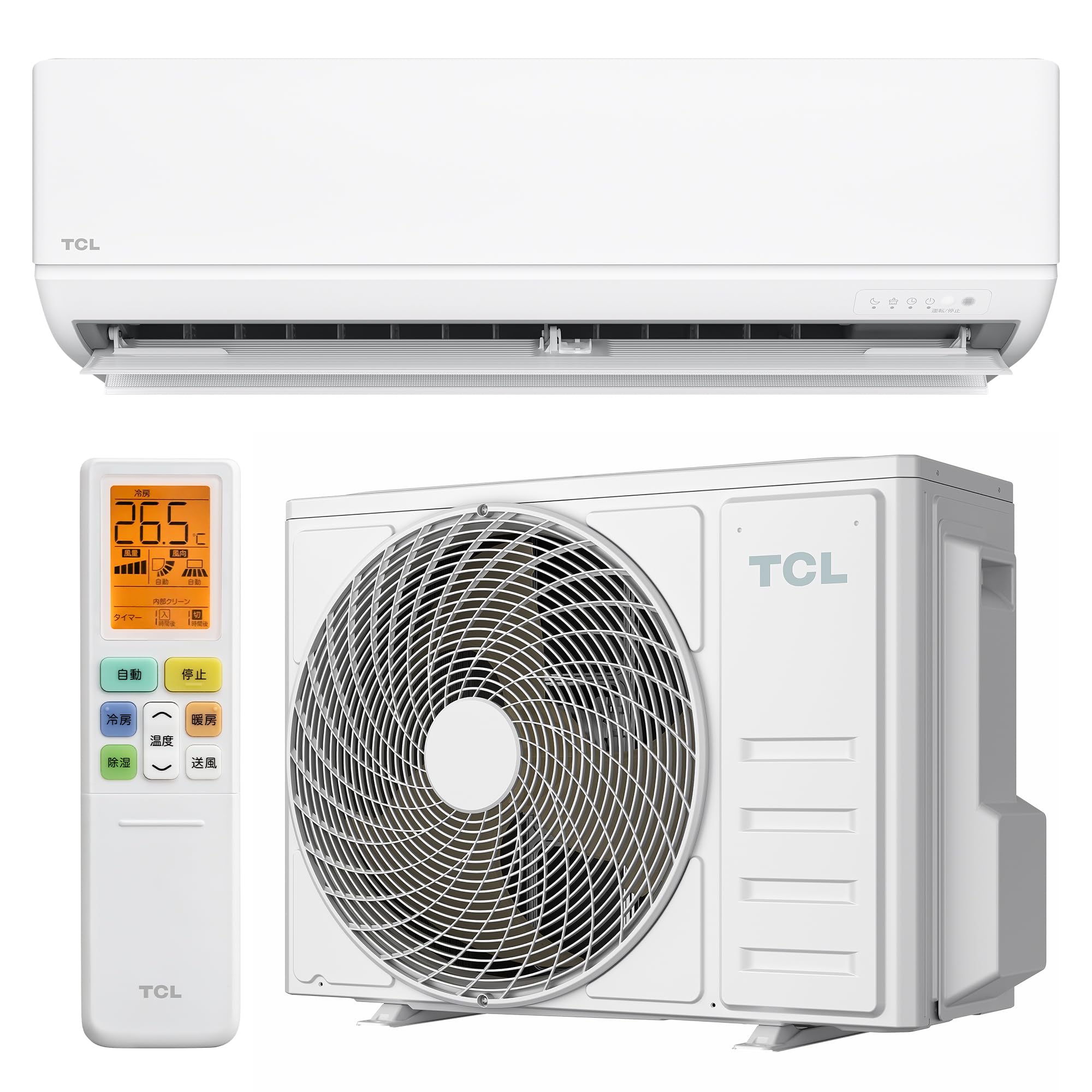 Amazon | TCL エアコン 6畳 2.2kW AI節電シリーズ 省エネ 優しい気流