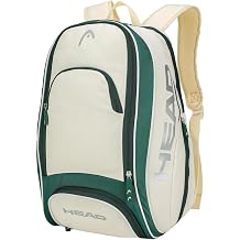 HEAD 37L Tennis Backpack with Racket &amp; Shoe Compartment,15.6" Laptop Sleeve