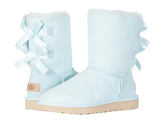 teal uggs with bows