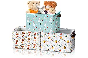 Easter Basket Set of 3 Storage Bins