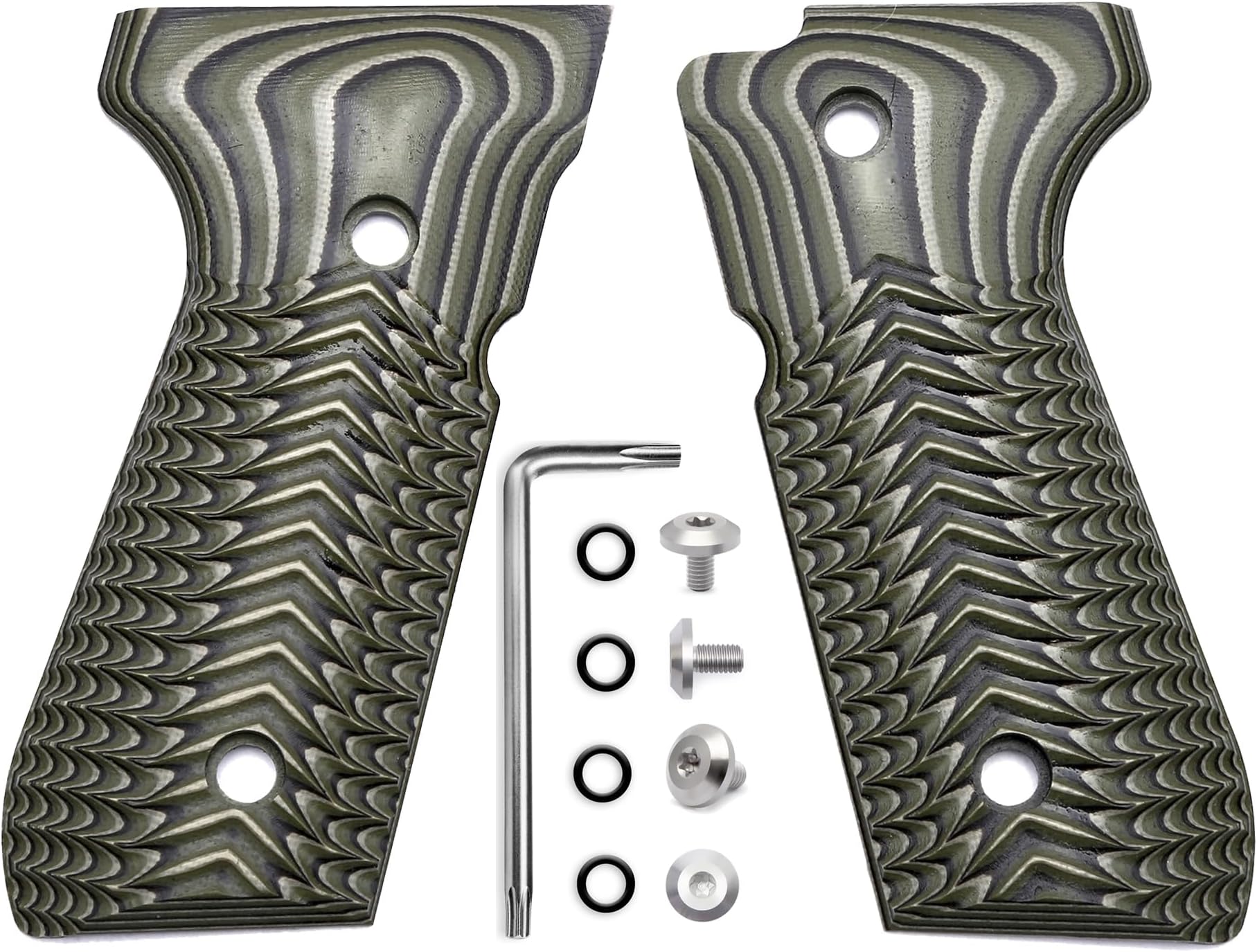 Beretta 92 Grips G10 Full Size Beretta 92fs 96 Grips Standard ECG Texture