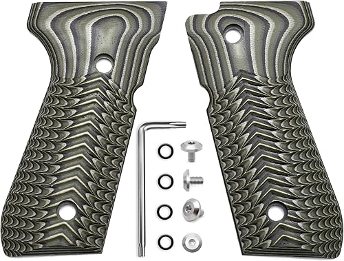 Guuun Beretta 92 Grips G10 Tamaño Completo Beretta 92fs 96 Grips Standard ECG Texture