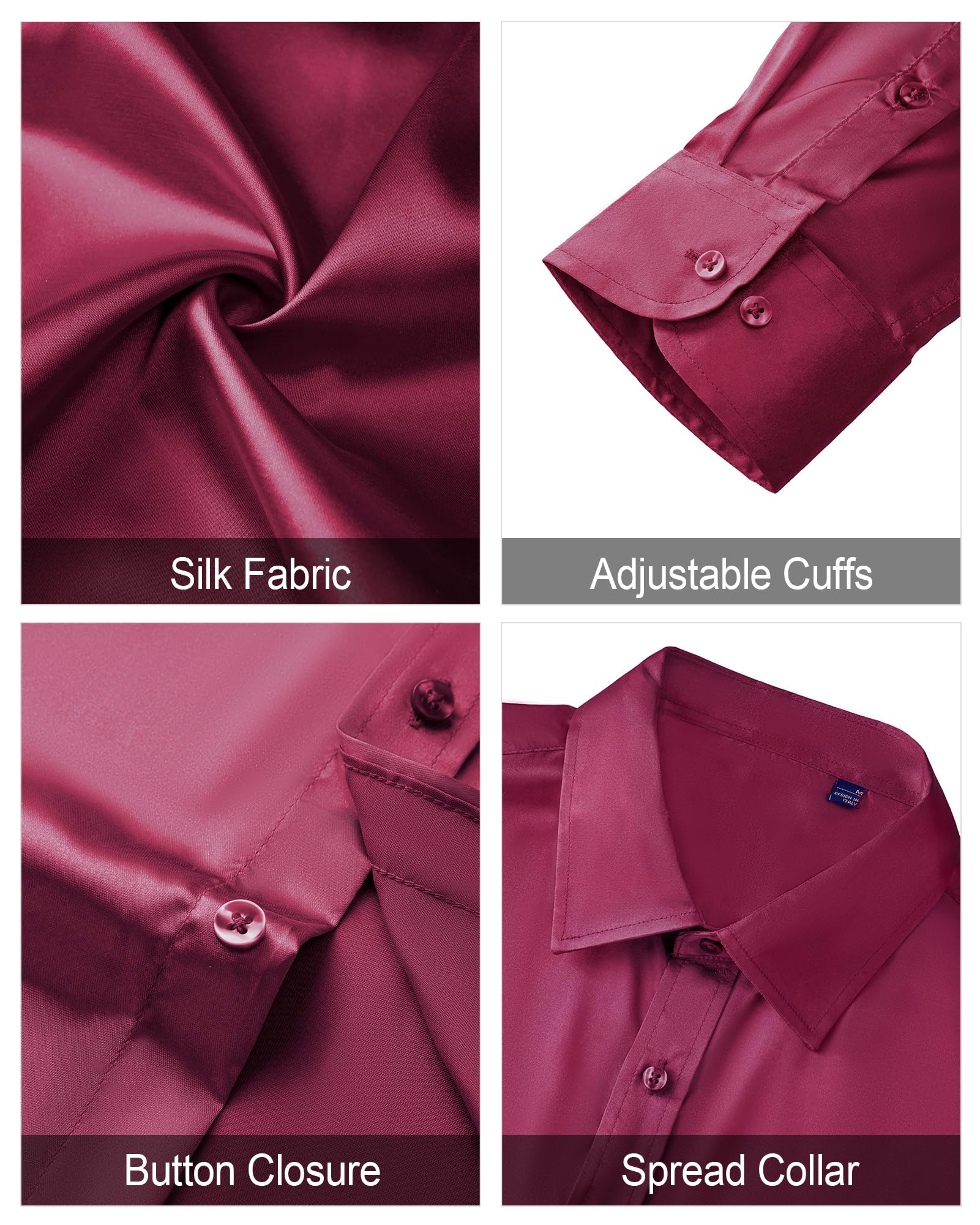 J.Ver Thcs-Stain Shirt Camisa Abotonada Hombre (Pack de 1)