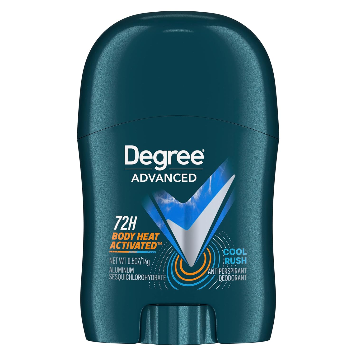 Degree Men Antiperspirant Deodorant Cool Rush Pack of 36 72-Hour Sweat & Odor Protection Antiperspirant For Men with Body Heat Activated Technology 0.5 oz