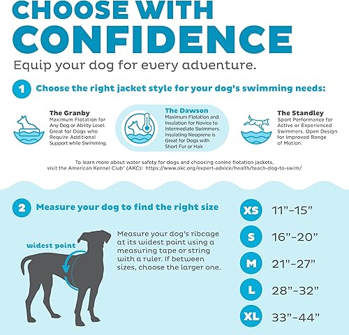 Miniatura 2 de Outward Hound - Chaleco salvavidas de neopreno para perros