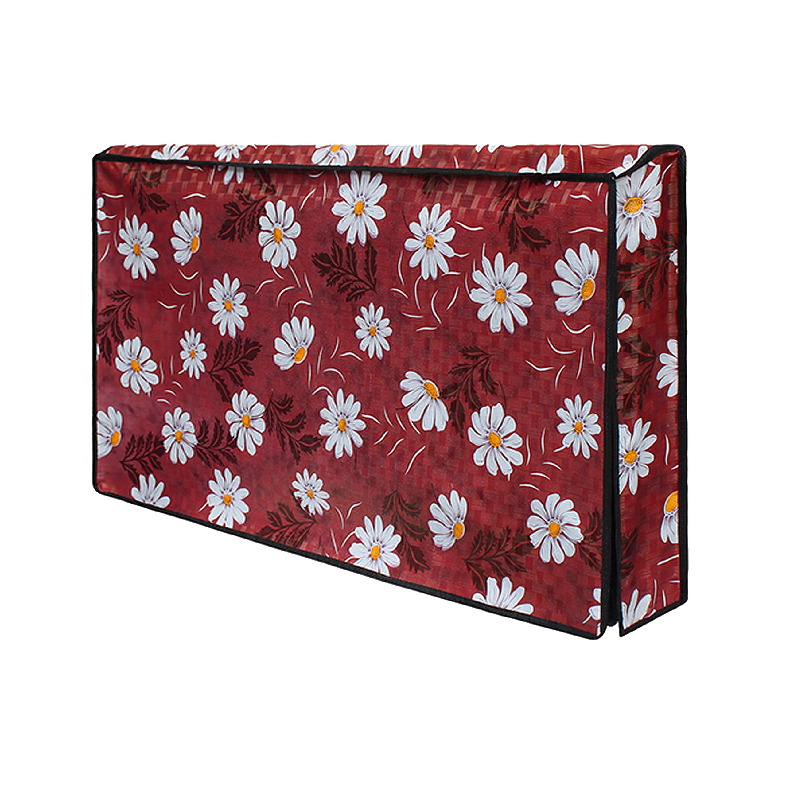 Wings StarLed Tv Cover for 43 Inches Led Tv | Dustproof & Waterproof Led Tv Cover with PVC Layer for 43 Inches Led Tv | Television Protector Cover | LCD/LED TV Monitor Cover with Zip Lock, KUM08