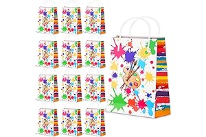 Art Party Bags, 16 Pc Painting Party Favors for Kids and Adults