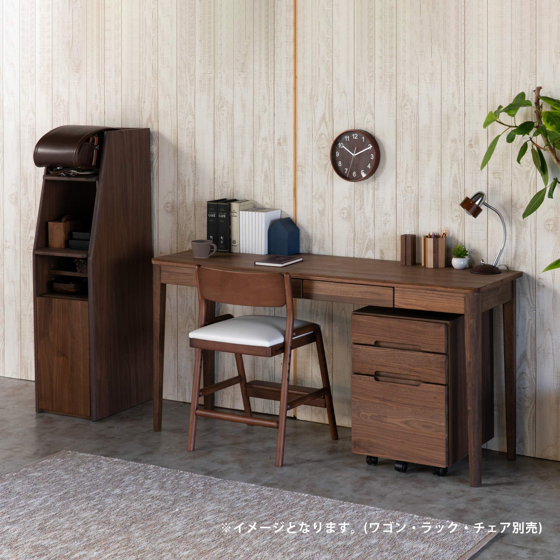 Amazon.co.jp: ISSEIKI デスク 幅150cm (ミディアムブラウン) 木製 Amazon.co.jp: ISSEIKI デスク 幅150cm (ミディアムブラウン) 木製