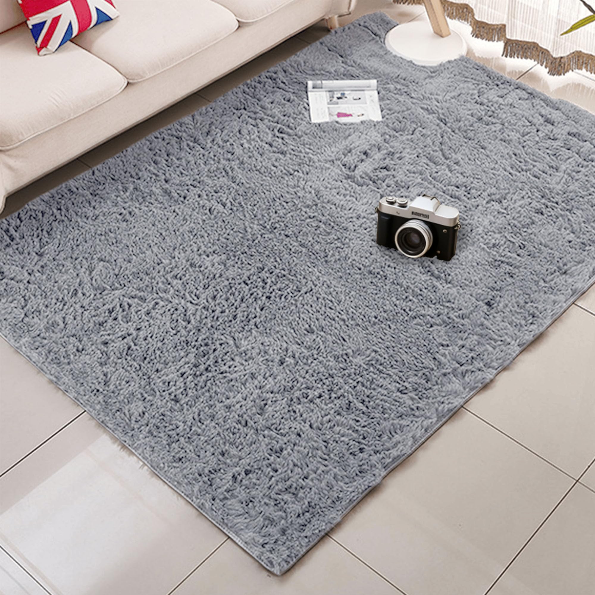 Tapis moelleux lavable 210 x 310 cm pour réchauffer votre chambre