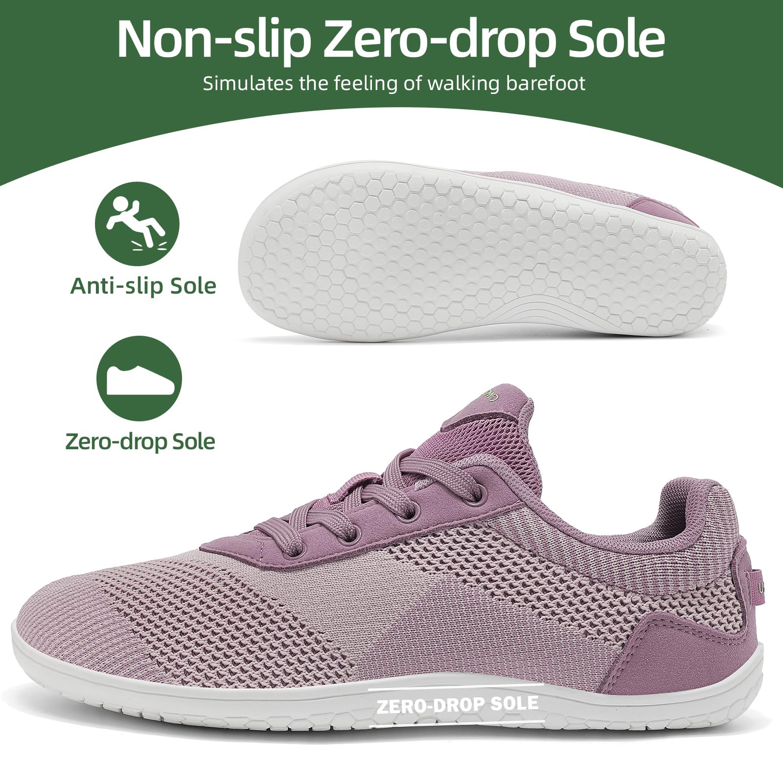 Barefoot Donna Minimaliste Uomo Scarpe Piedi Nudi Unisex Walking Fitness Running Antiscivolo
