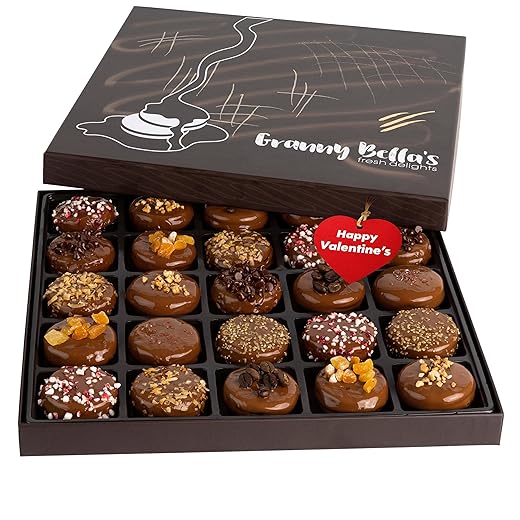 Christmas Chocolate Gift Baskets, Holiday Gourmet Covered Cookies, Prime Candy Box Ideas, Milk Chocolates Gifts Mens Cookie Basket, Family Food Delivery For All, Mom Women Men Families Couples Adults