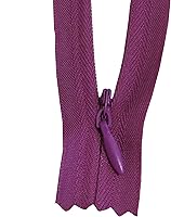 Vista 3 de Seeking ROAM Cremalleras invisibles, bobina de nailon, 3, 2 piezas (morado, 6 pulgadas)