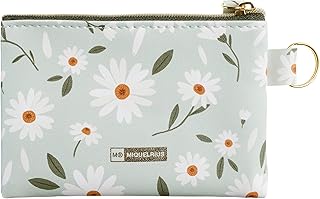 Miquelrius - Monedero Plano de Bolsillo, Tamaño 120 x 80 mm, Cierre Cremallera, Material Exterior y Tirador de PU Impreso,...