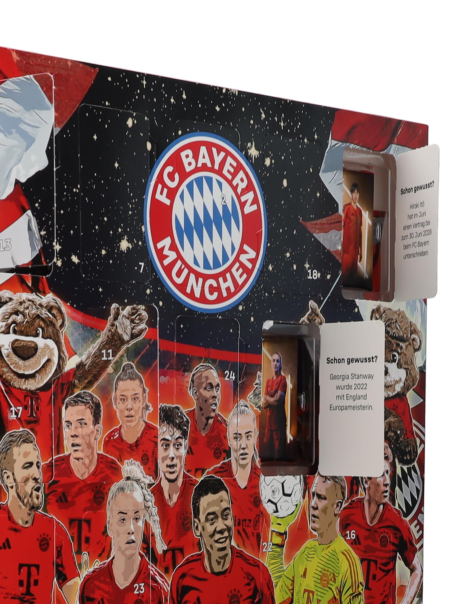 FC Bayern München Schoko-Adventskalender 2025