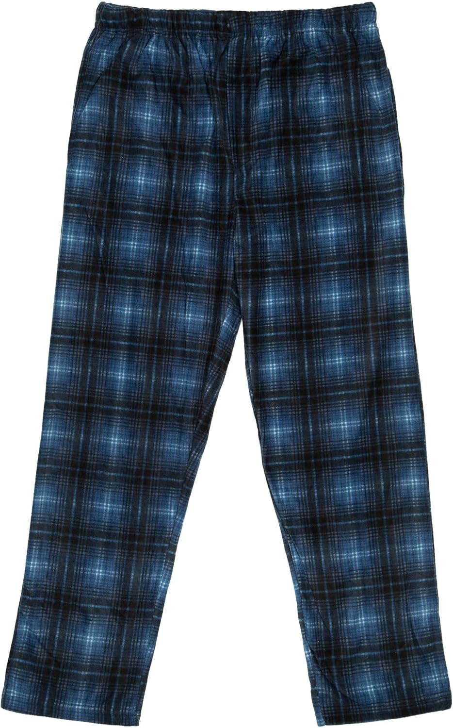 Boys Plaid Pajama Pants - Super Cozy Micro Fleece Pants for Boys - PJ Pants 8
