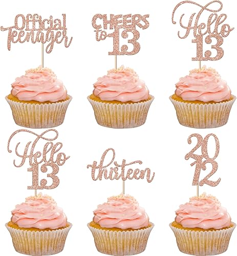 Miniatura 43 de Rsstarxi Paquete de 30 adornos para cupcakes de 15 cumpleaños con purpurina Mis Membrillo 15 desde 2010 Feliz 15º Cupcake Toppers Quince Cheers to