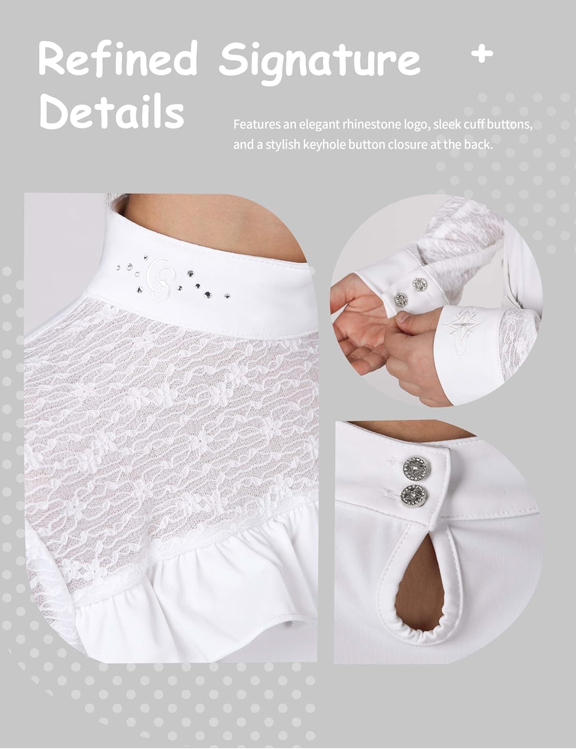 Girls Riding Shirt, Equestrian Shirt for Girls Breathable Quick Dry Kids Horse Riding Shirt for Training