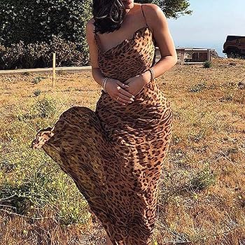 sachin and babi light blue dress Sahara | Leopard Print Satin V-Neck Maxi Dress With Black Lace Trim – Club  L London