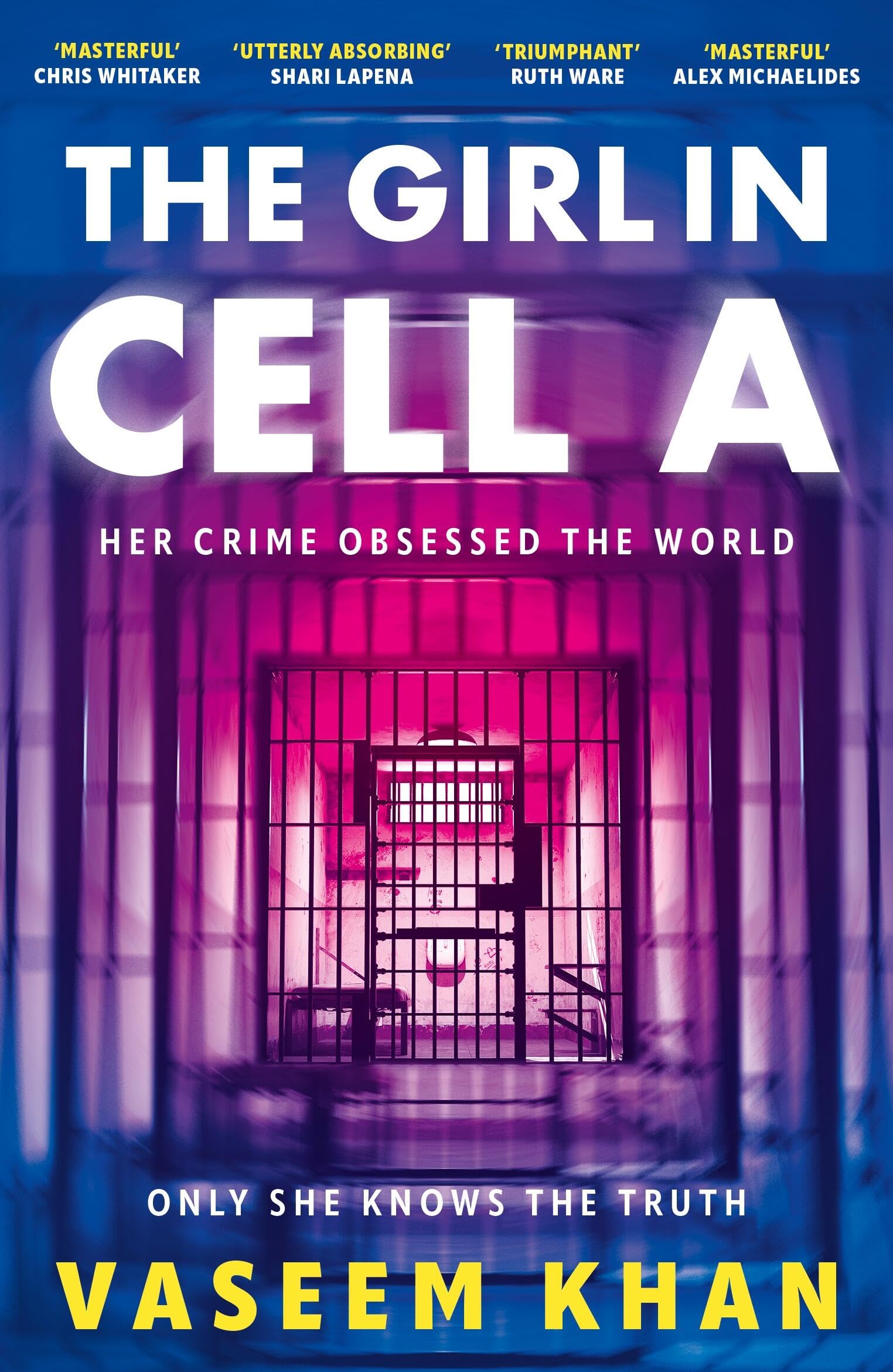 The Girl In Cell A by Vaseem Khan (Paperback Book)