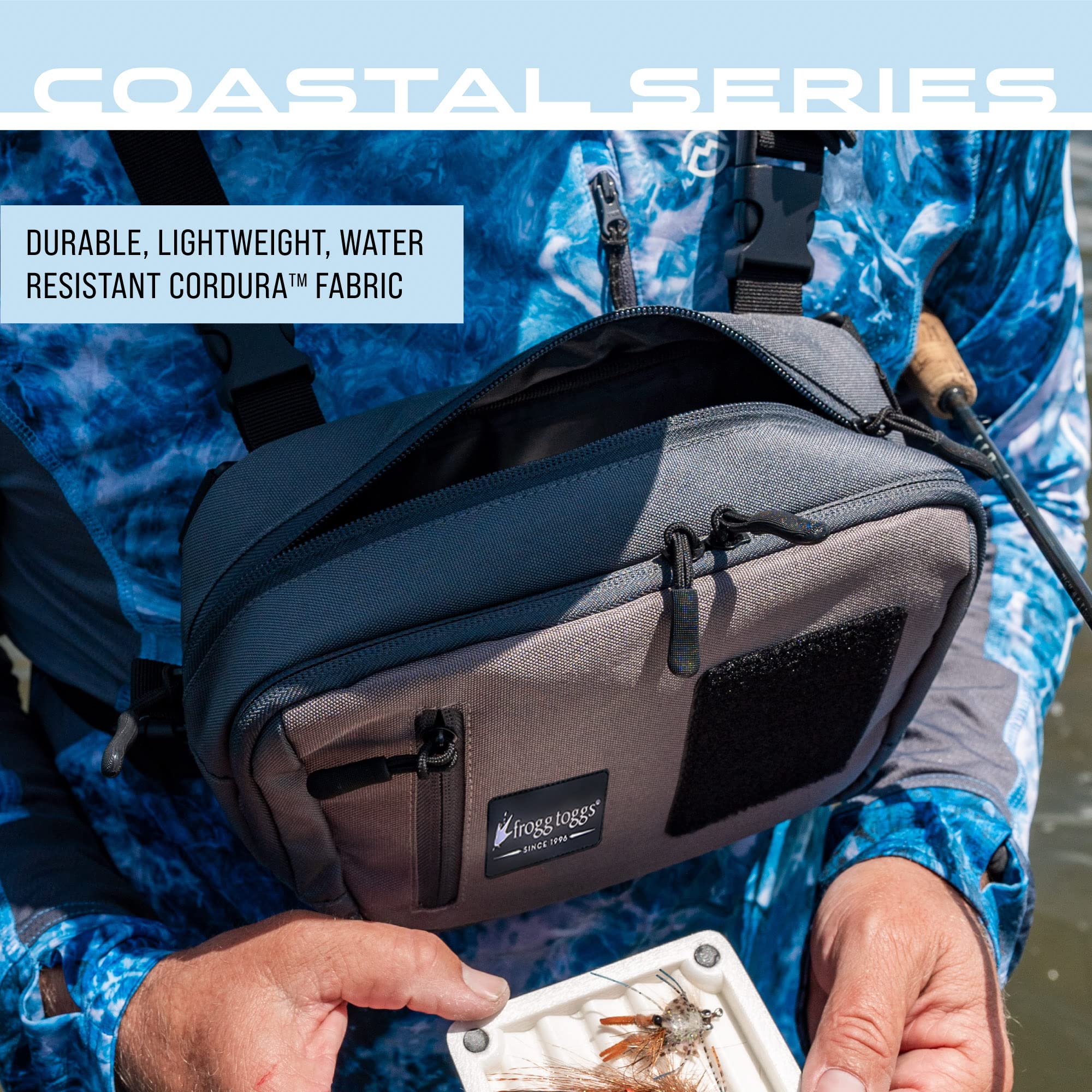 Amazon.com : FROGG TOGGS Catchall Chest Pack, fly fishing anglers