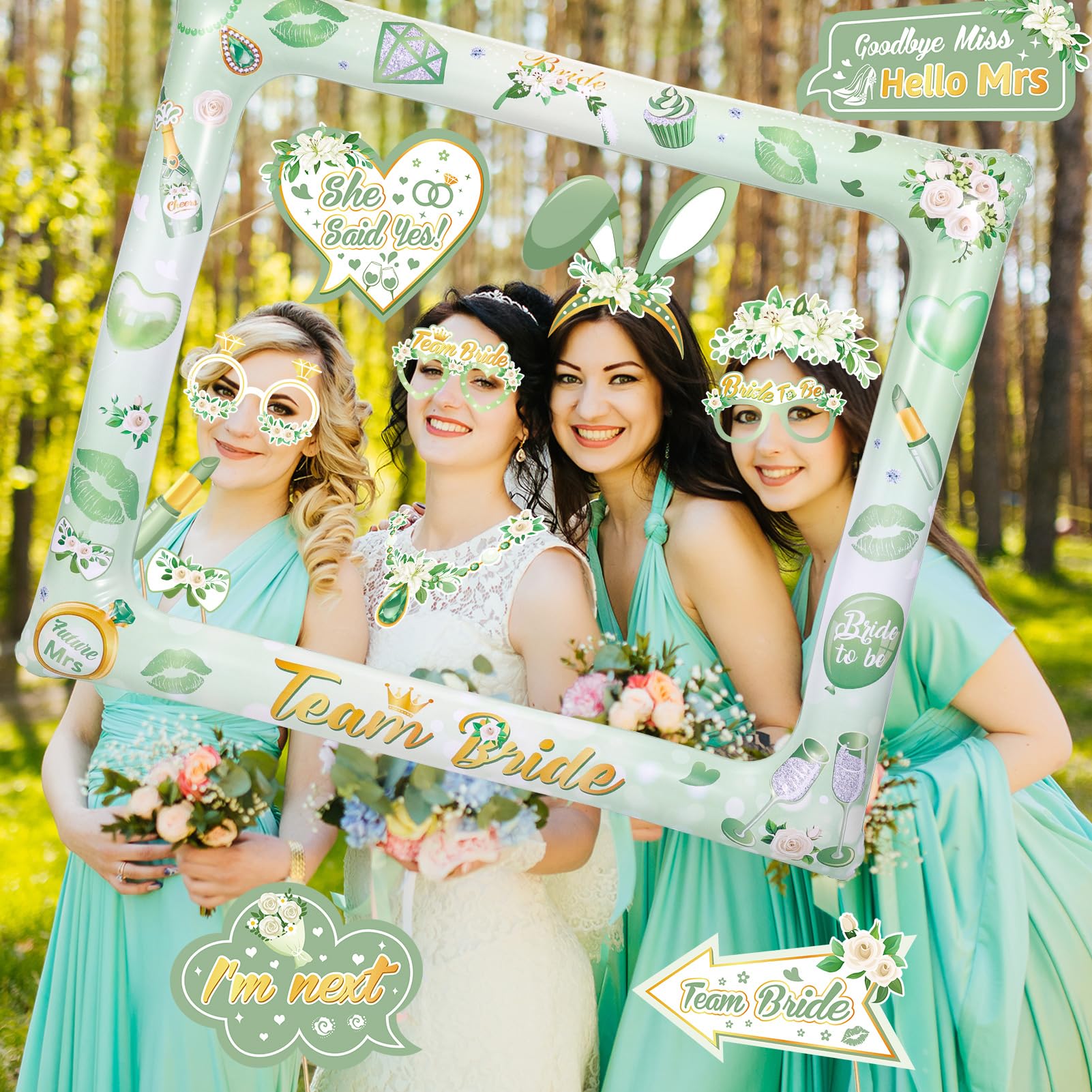 31 Accessoires Photobooth Mariage - Citations Amusantes En Français, Bâtons Bois 25 Cm, Carton Robuste