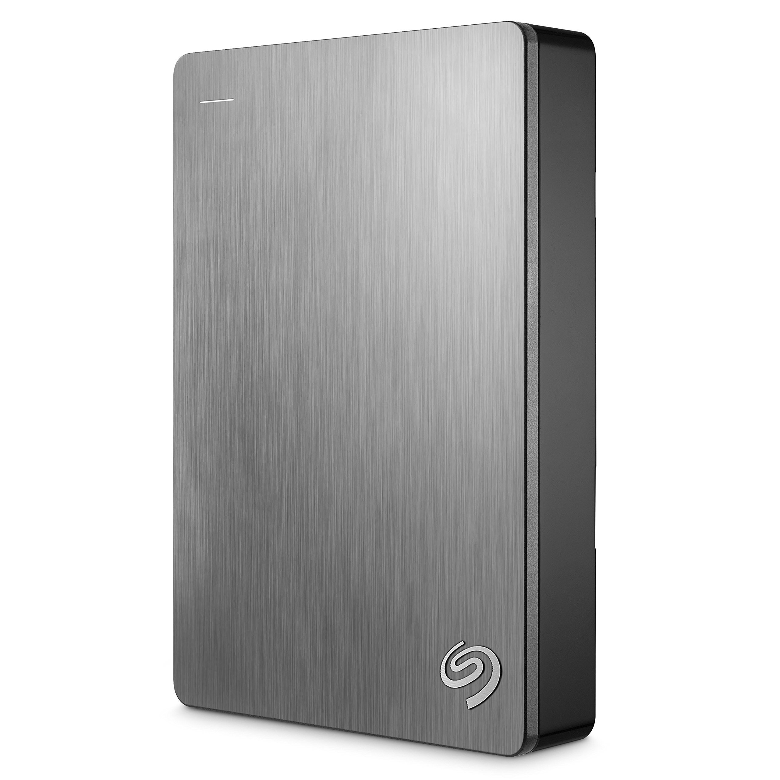 Seagate Backup Plus - Disco duro externo portátil de 2.5' para PC y Mac (4 TB, USB 3.0) plata (Reacondicionado)